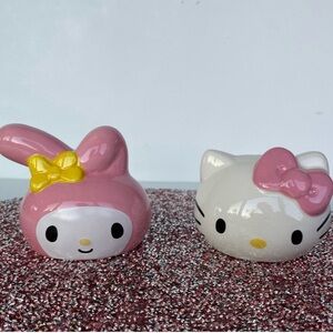 Hello Kitty & Melody Salt & Pepper